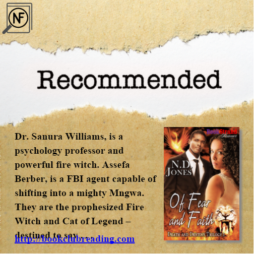 Of Fear and Faith ND Jones Paranormal Romance