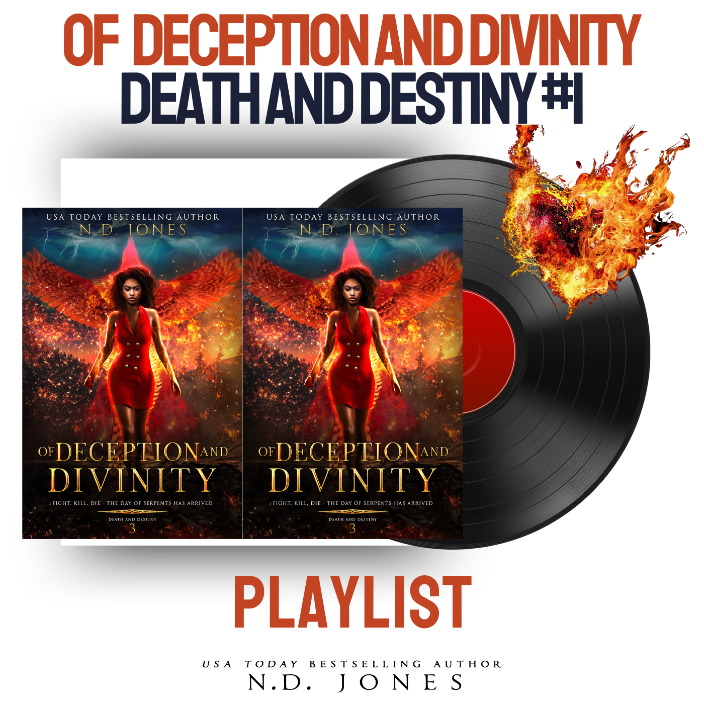 Of Deception and Divinity by N.D. Jones — an African American paranormal romance delivering passion, prophecy, and the final, epic clash between love and darkness