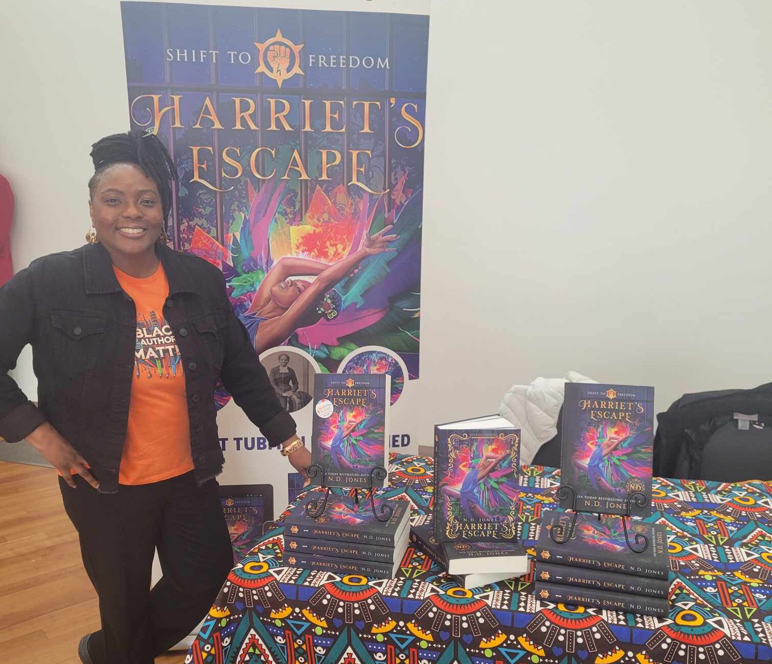 Author N.D. Jones, USA Today bestselling writer of fantasy, romance, and speculative fiction