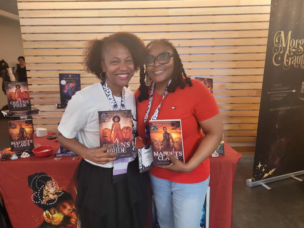 ND Jones Black Fantasy Author