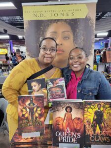 ND Jones Black Fantasy Author