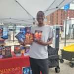 ND Jones Black Fantasy Author Book Event Picture of Book Buyer